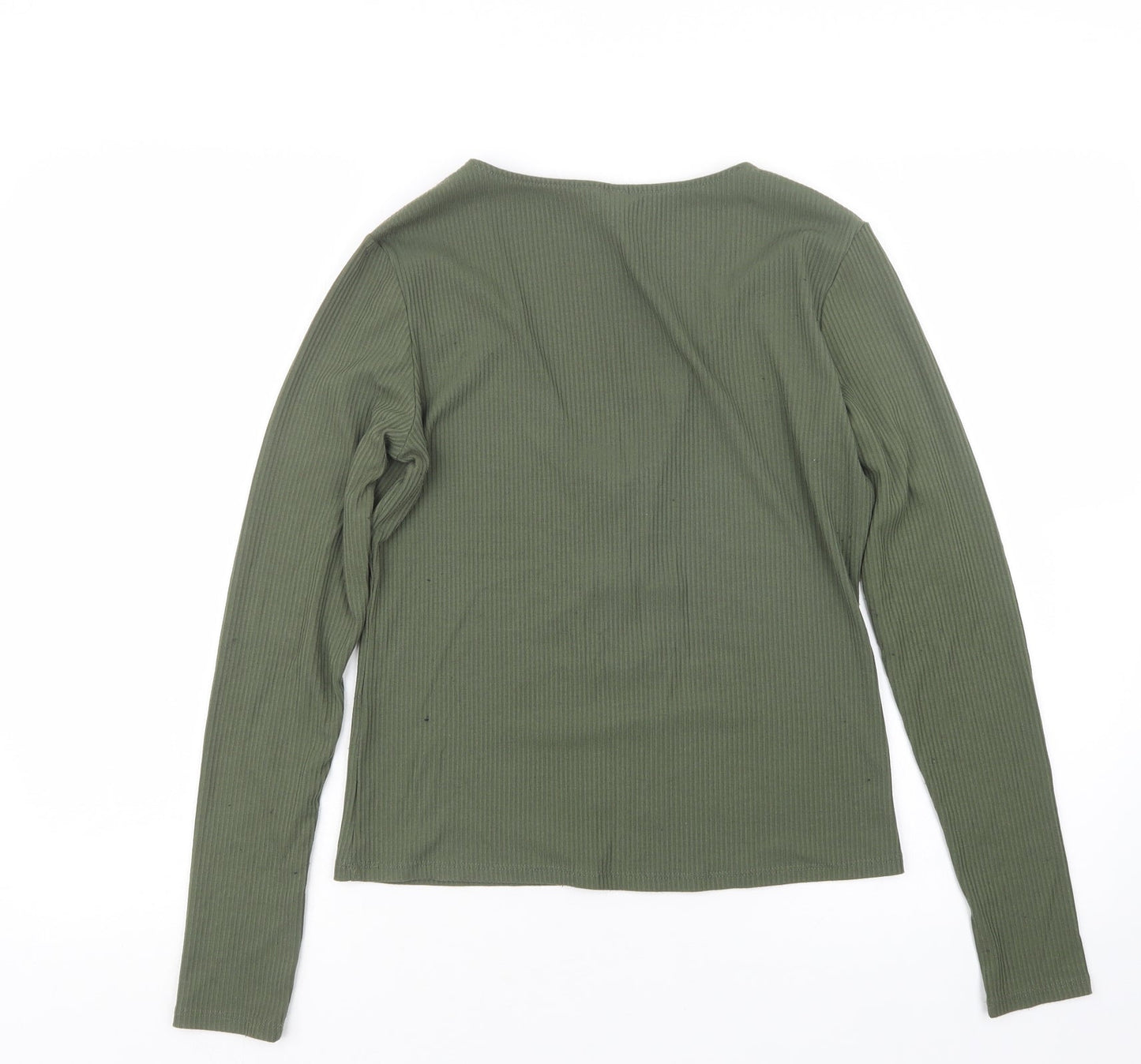 Divided by H&M Womens Green   Basic T-Shirt Size M
