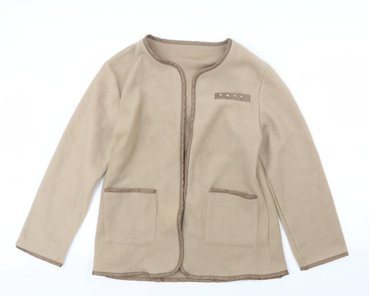 Preworn Womens Beige   Jacket  Size S