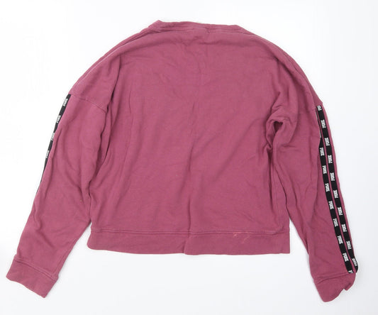 PINK Womens Pink   Pullover Jumper Size XS