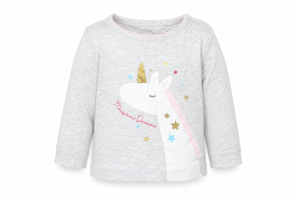 Primark Girls Grey   Basic T-Shirt Size 6-9 Months
