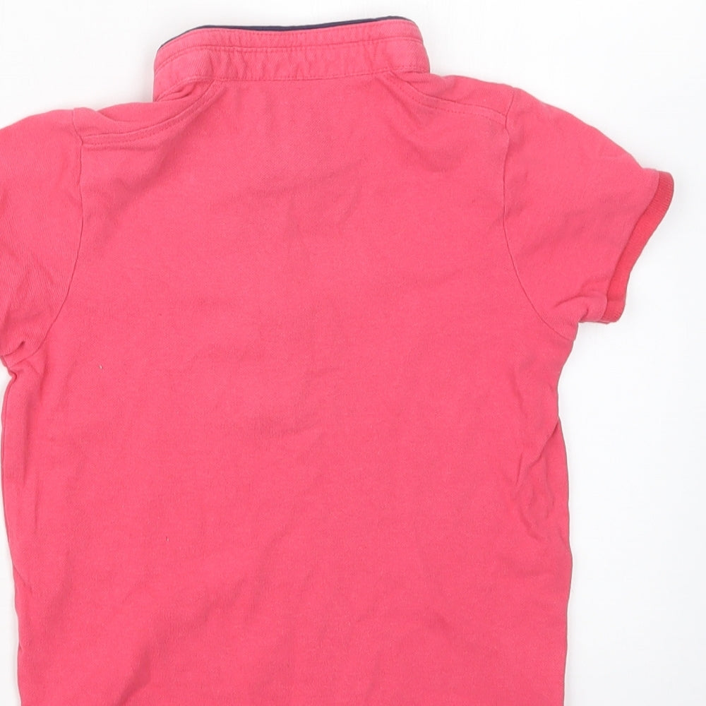 Matalan Boys Pink   Basic Polo Size 6 Years