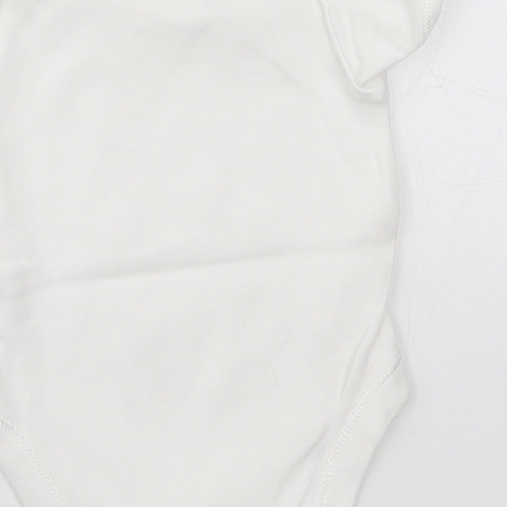 George Baby White   Babygrow One-Piece Size 0-3 Months