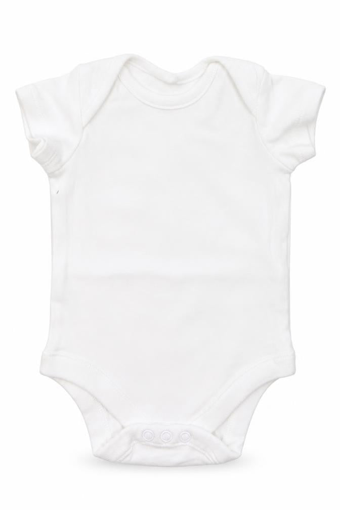 F&F Baby White   Babygrow One-Piece Size 0-3 Months