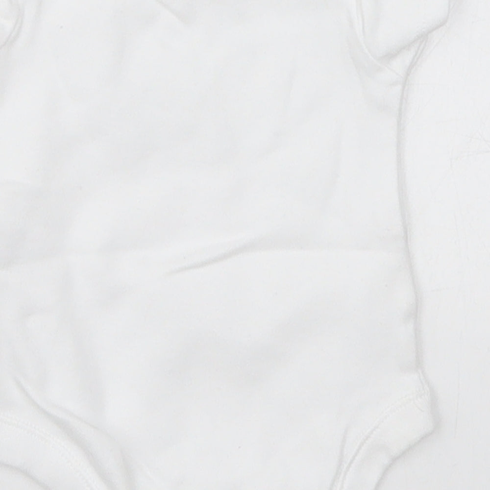 F&F Baby White   Babygrow One-Piece Size 0-3 Months