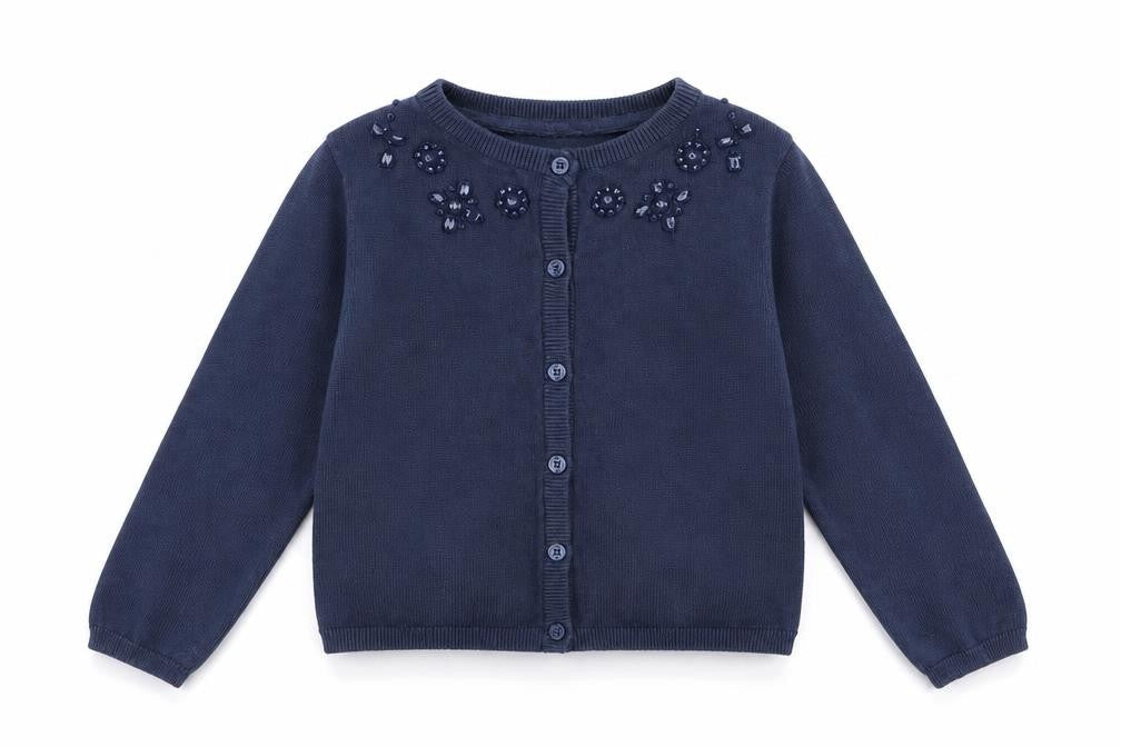 Marks and Spencer Boys Blue   Cardigan Jumper Size 5-6 Years