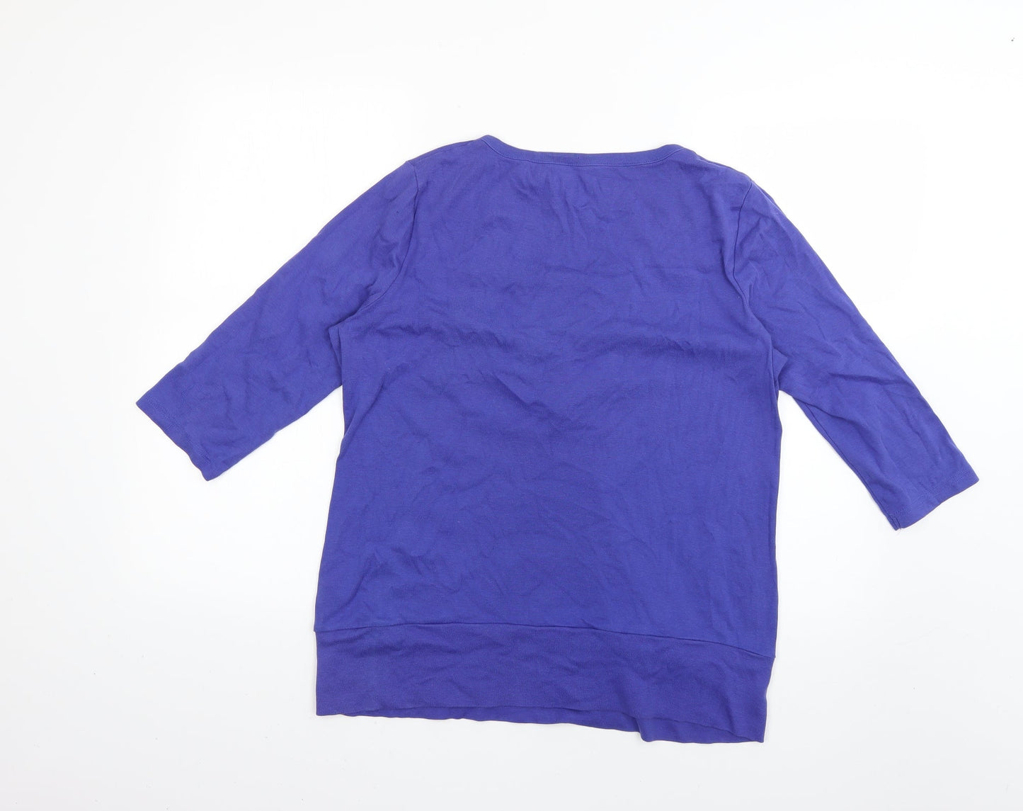 TRUE Womens Purple   Pullover Jumper Size 16