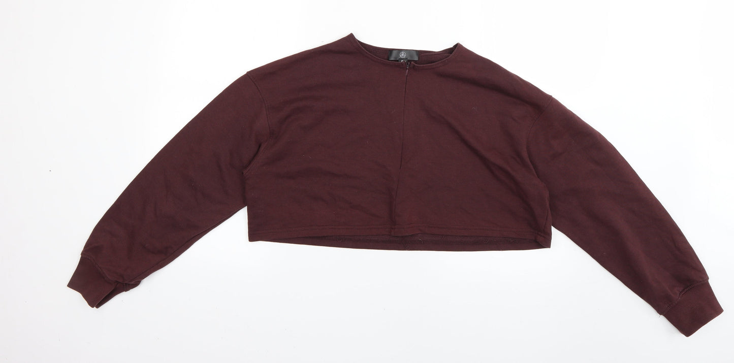 Missguided Womens Brown   Pullover Jumper Size 8