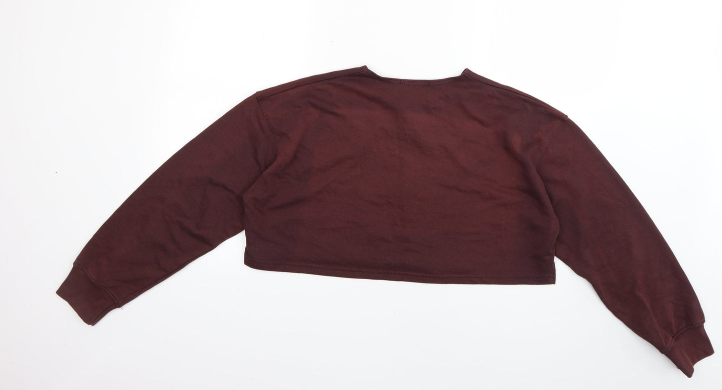 Missguided Womens Brown   Pullover Jumper Size 8