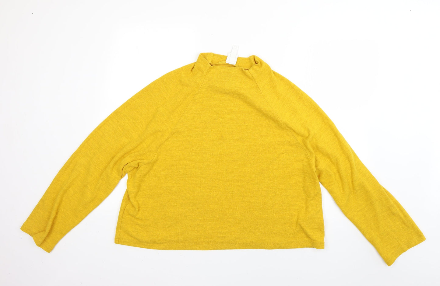 H&M Womens Yellow   Pullover Jumper Size L