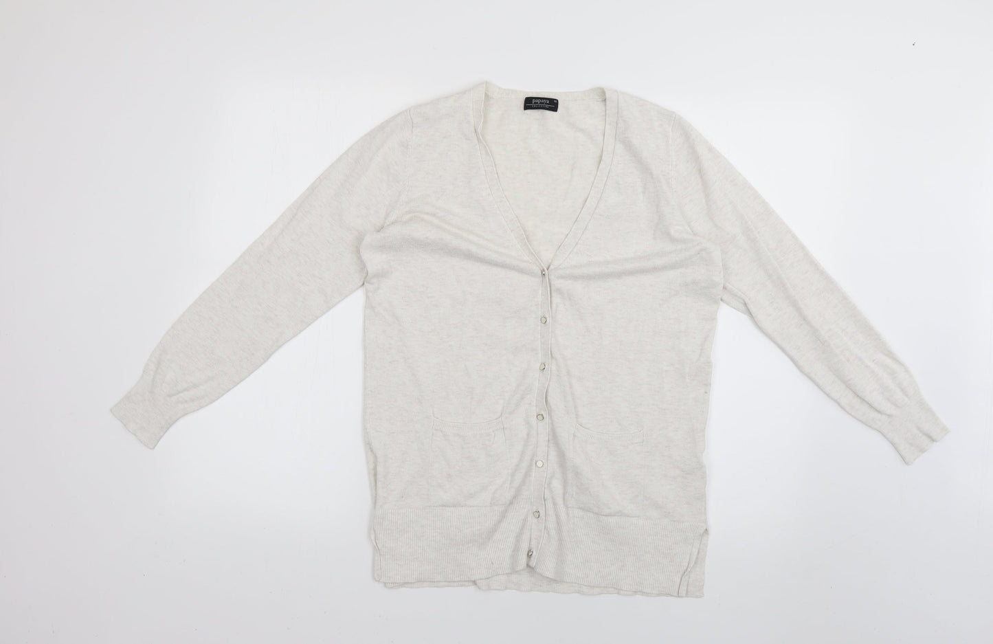 Matalan Womens Grey   Cardigan Jumper Size 14