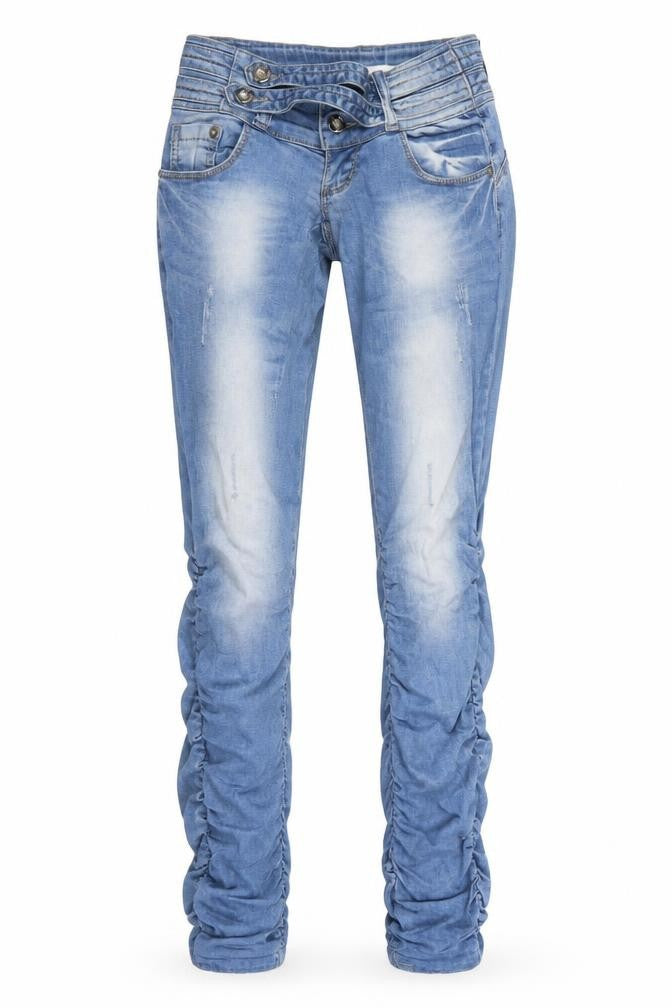 kangxyijia Womens Blue   Skinny Jeans Size 25 L29 in