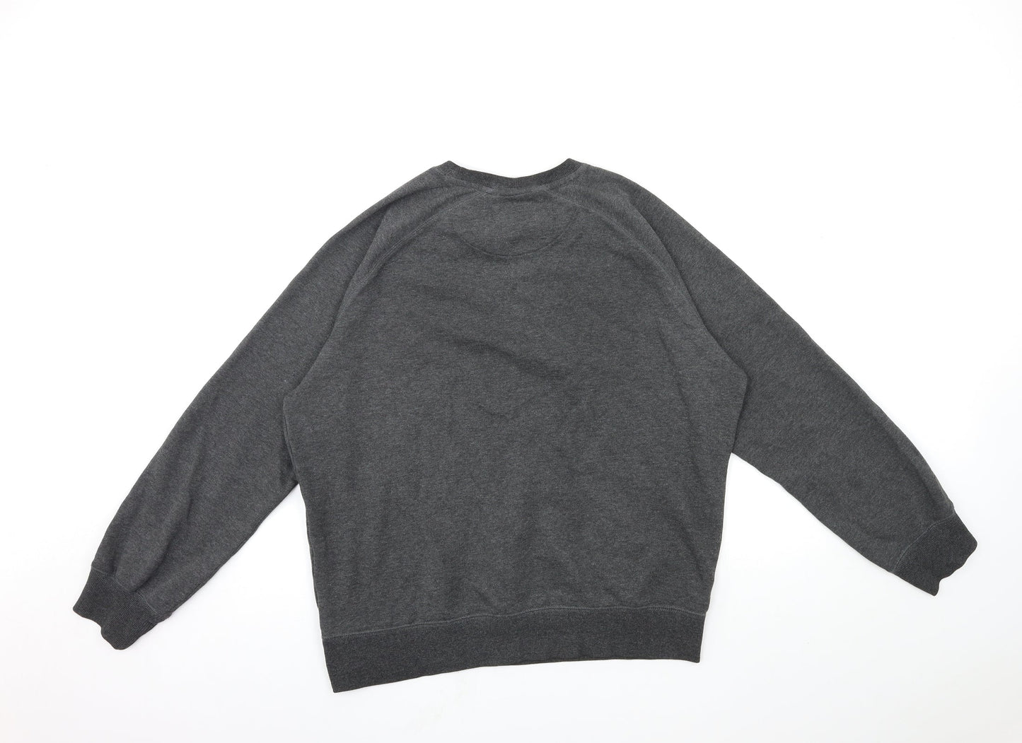 Cedar Wood State Mens Grey   Pullover Sweatshirt Size L