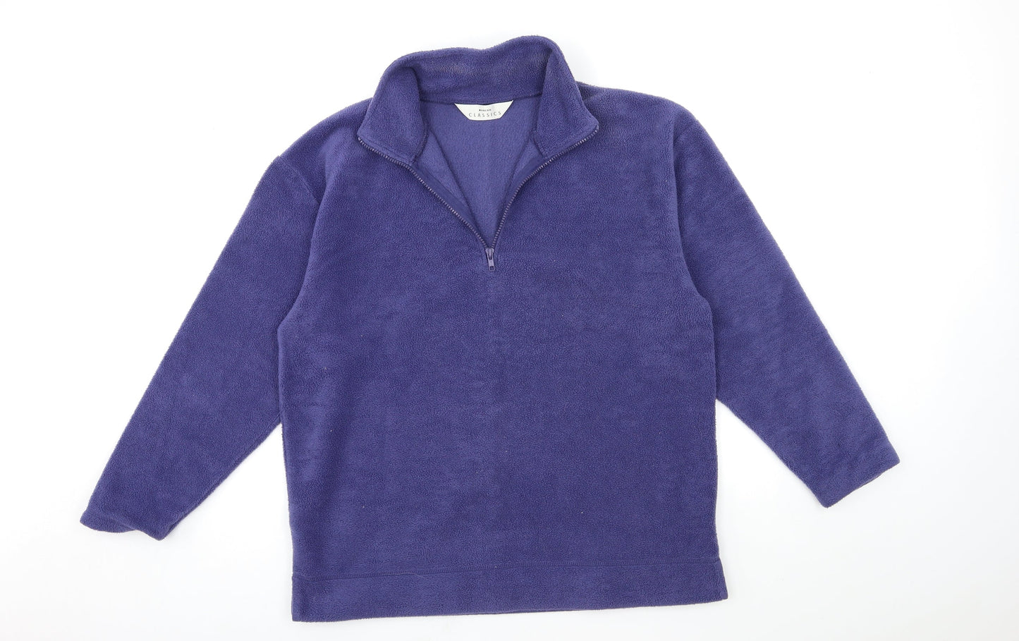Modern classics Womens Purple  Fleece Jacket  Size 14