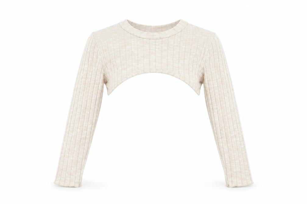 Primark Girls Beige   Basic T-Shirt Size 7-8 Years