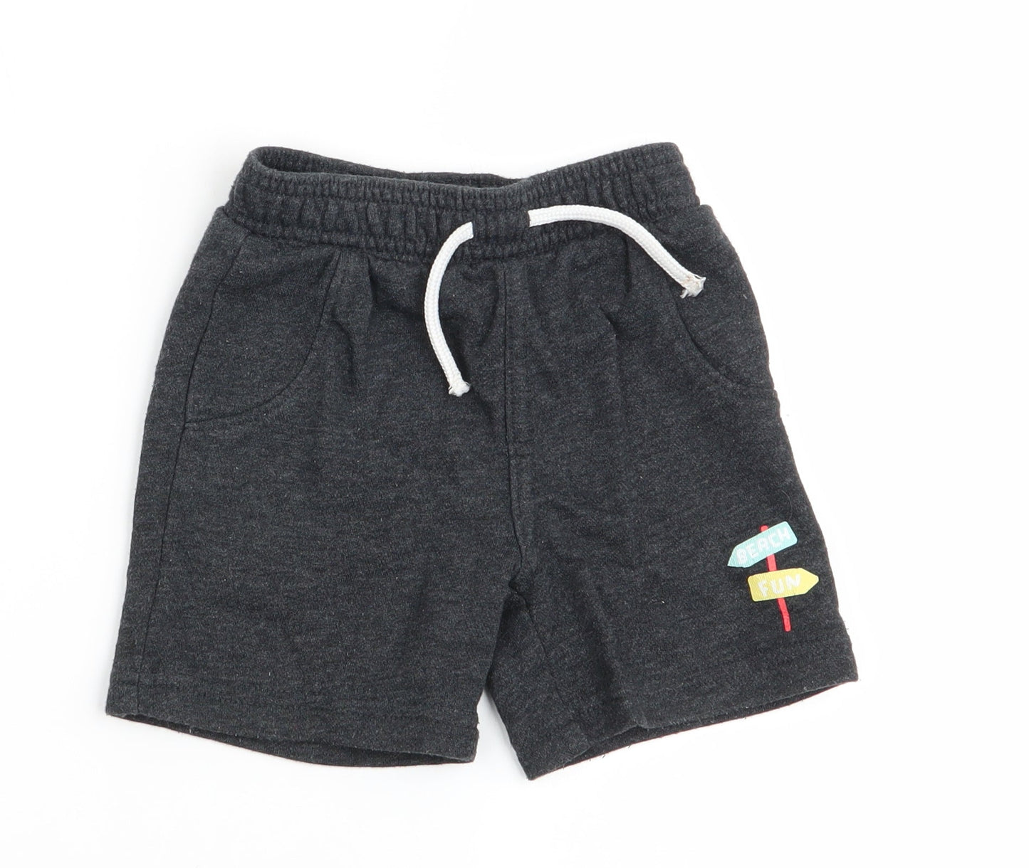Primark Boys Grey   Capri Trousers Size 12-18 Months