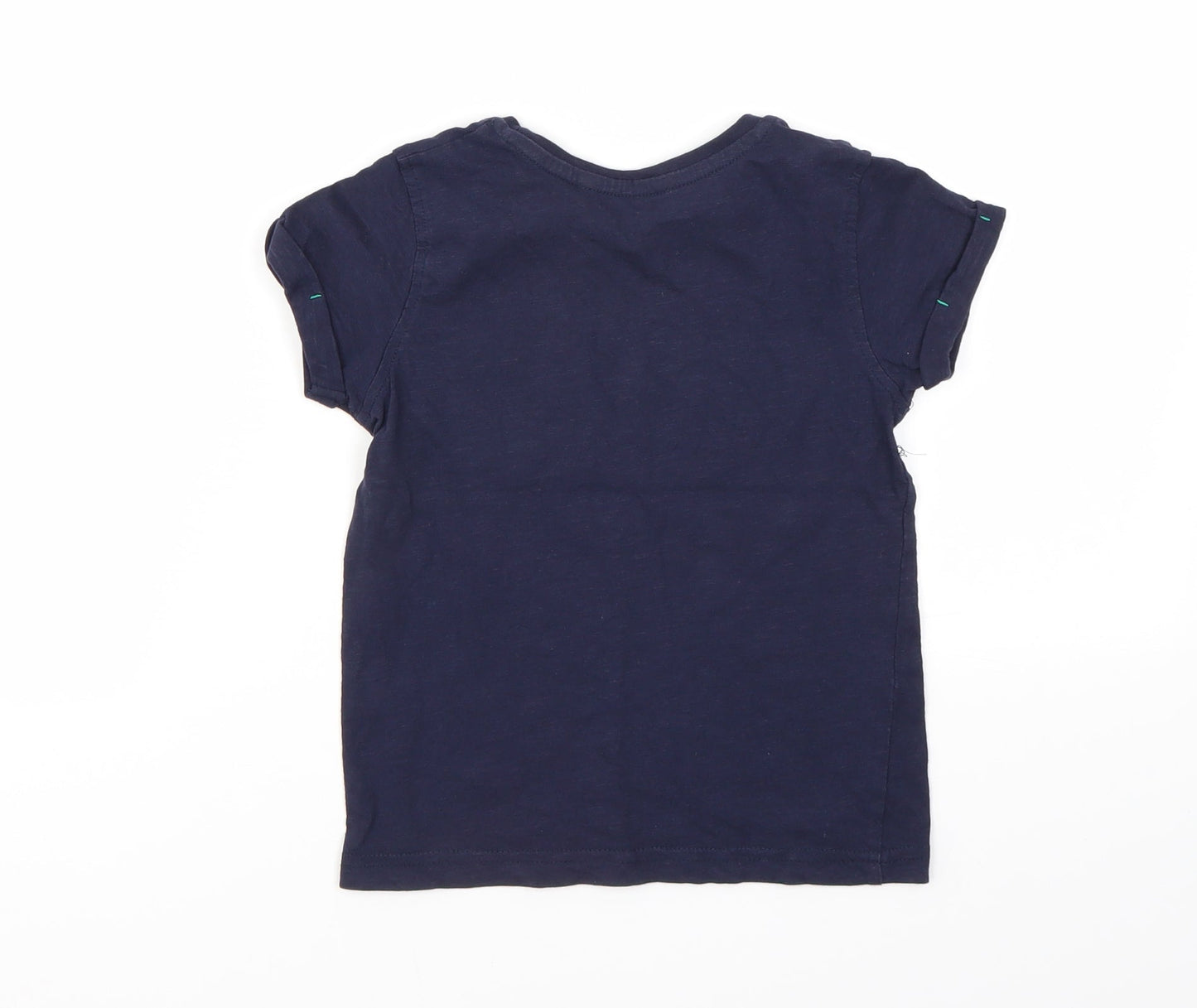 George Boys Blue   Basic T-Shirt Size 5-6 Years