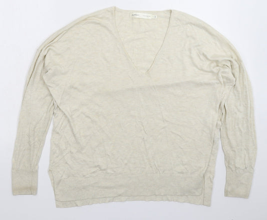 Inwear Womens Grey  Knit Pullover Jumper Size L