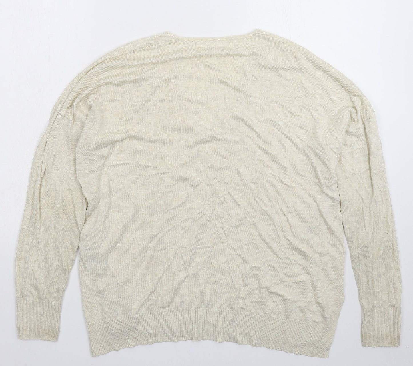 Inwear Womens Grey  Knit Pullover Jumper Size L