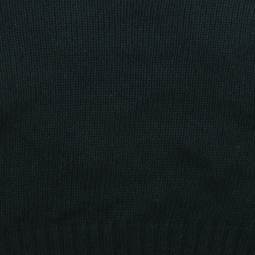 New Look Womens Green  Knit Pullover Jumper Size M