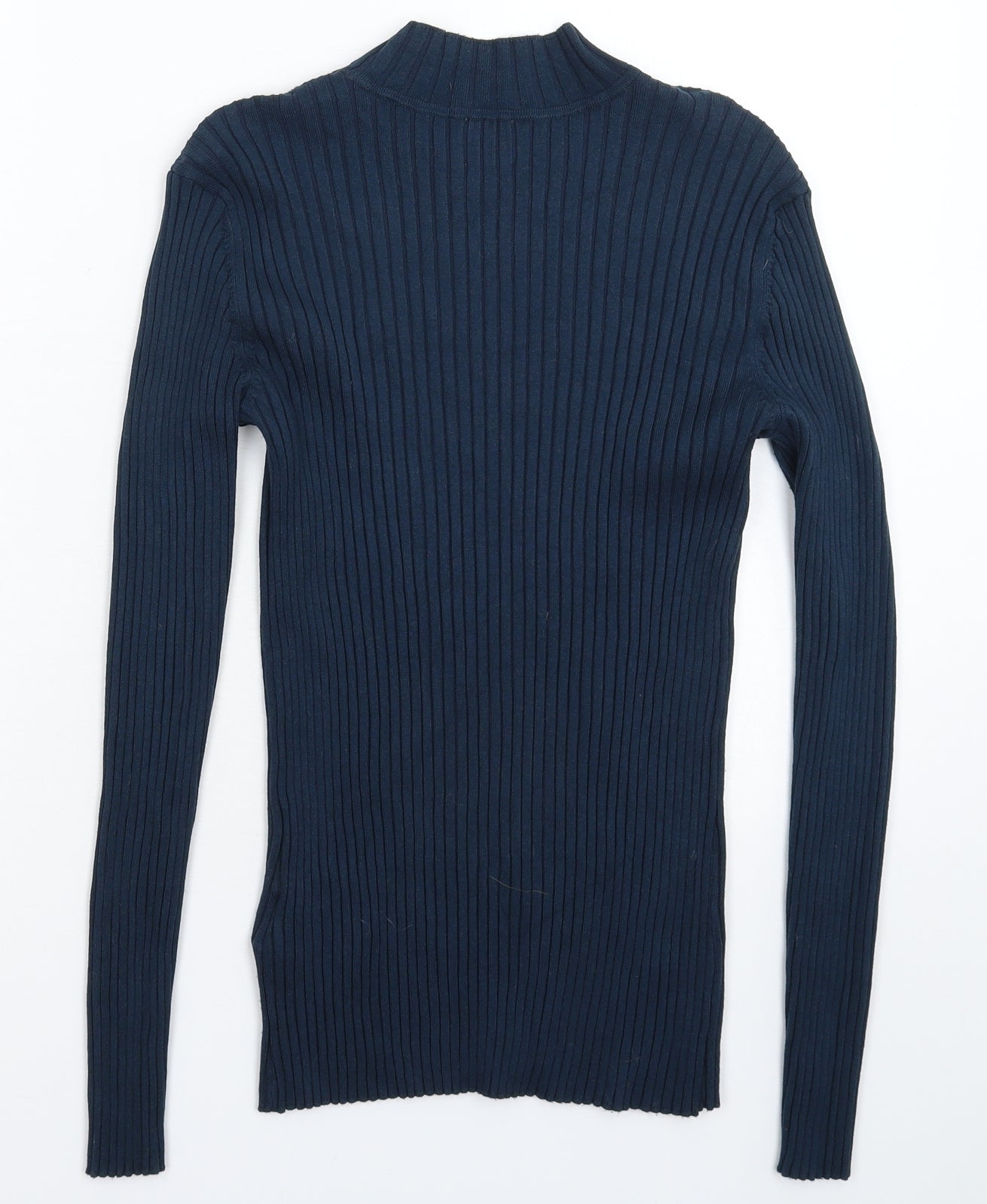 H&M Womens Blue  Knit Pullover Jumper Size M