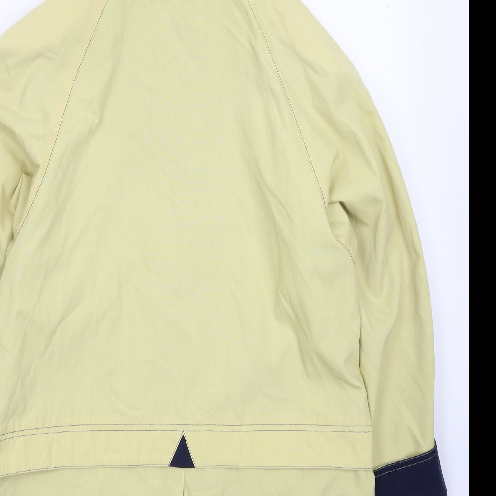 Klass Mens Yellow   Jacket Coat Size XS