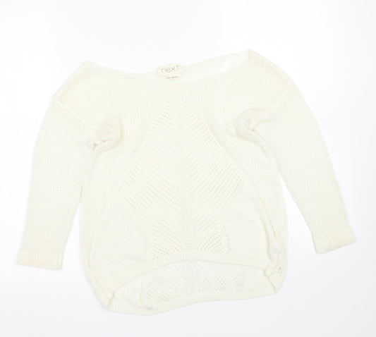 NEXT Womens Beige   Pullover Jumper Size 6