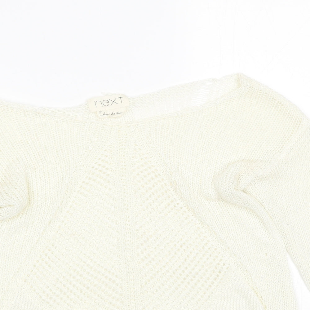 NEXT Womens Beige   Pullover Jumper Size 6