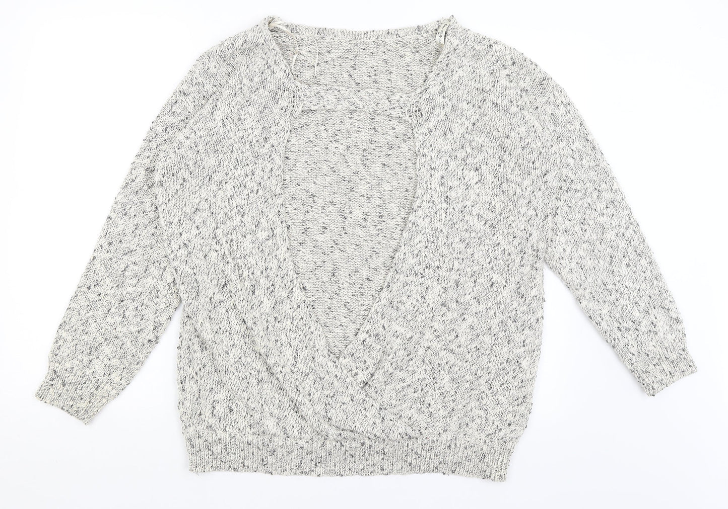 Miss Selfridge Womens Ivory   Pullover Jumper Size 16
