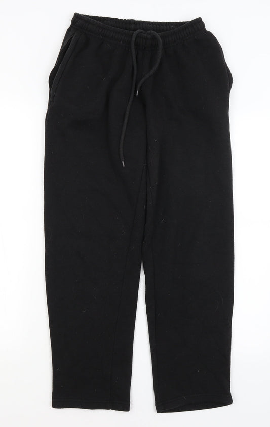 Smart Clothing Womens Black   Sweatpants Trousers Size S L27 in