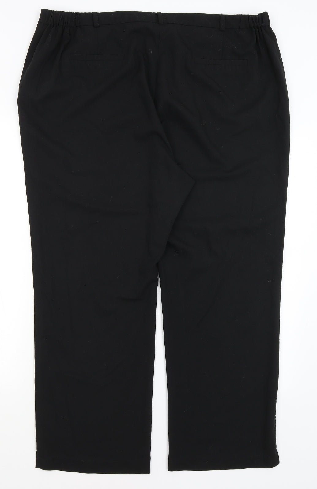 Tailored Womens Black   Dress Pants Trousers Size 20 L26.5 in