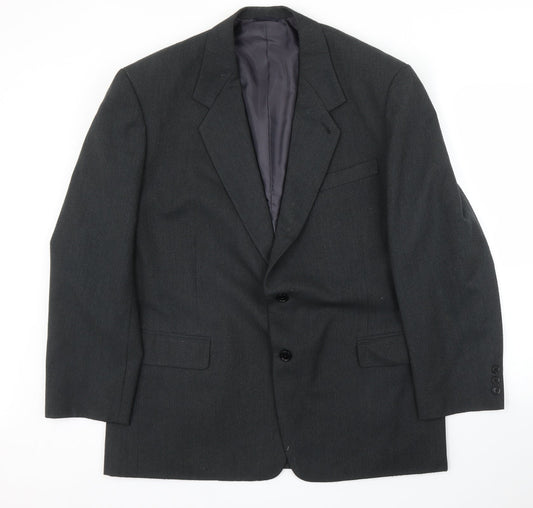 Preworn Mens Grey   Jacket Suit Jacket Size 42