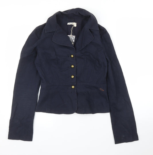 VILA Womens Blue   Jacket Blazer Size S