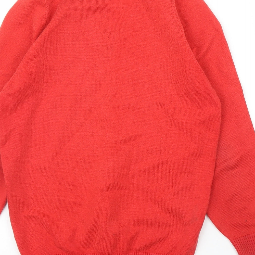 Trutex Boys Red   Pullover Jumper Size 9 Years