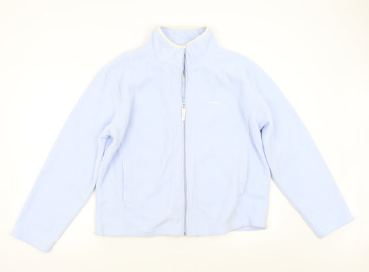 Authentic Clothing Company Womens Blue  Fleece Jacket  Size 2XL