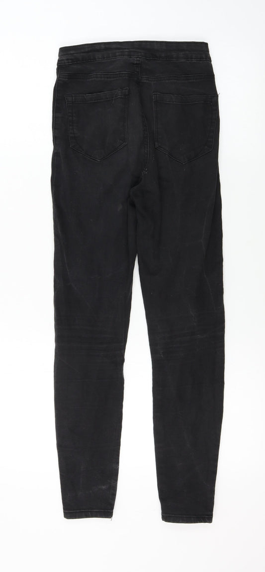 denim co Womens Black   Skinny Jeans Size 8 L24 in