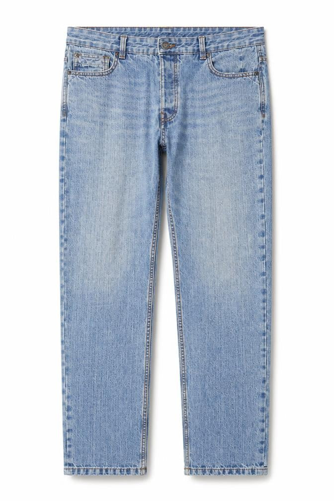 Easy Womens Blue   Straight Jeans Size 36 in L30 in