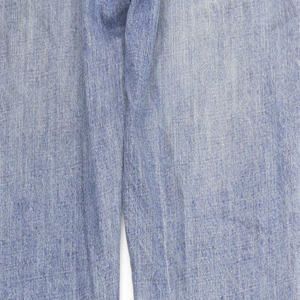Easy Womens Blue   Straight Jeans Size 36 in L30 in