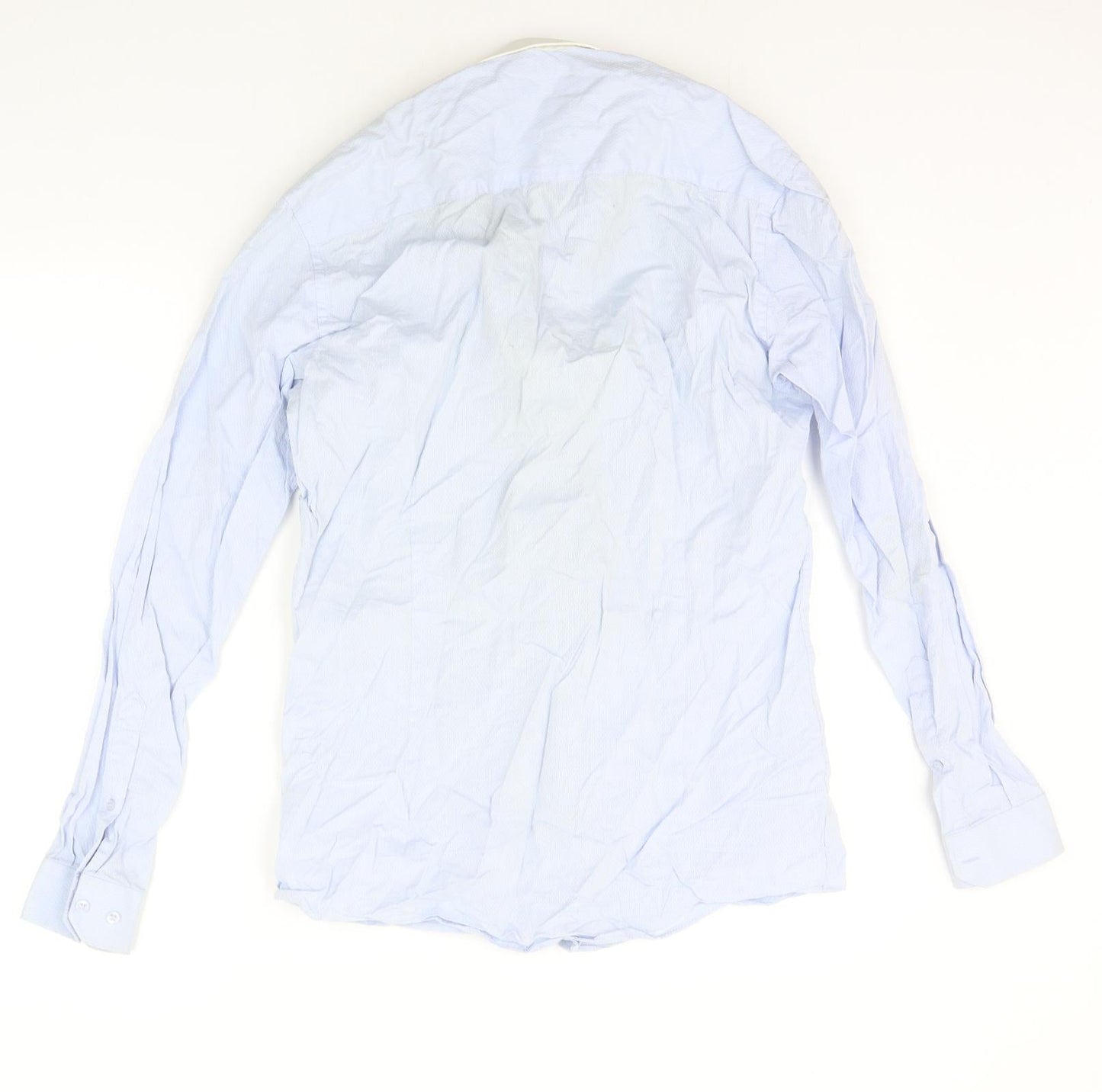 Cedar Wood State Mens Blue    Button-Up Size 15