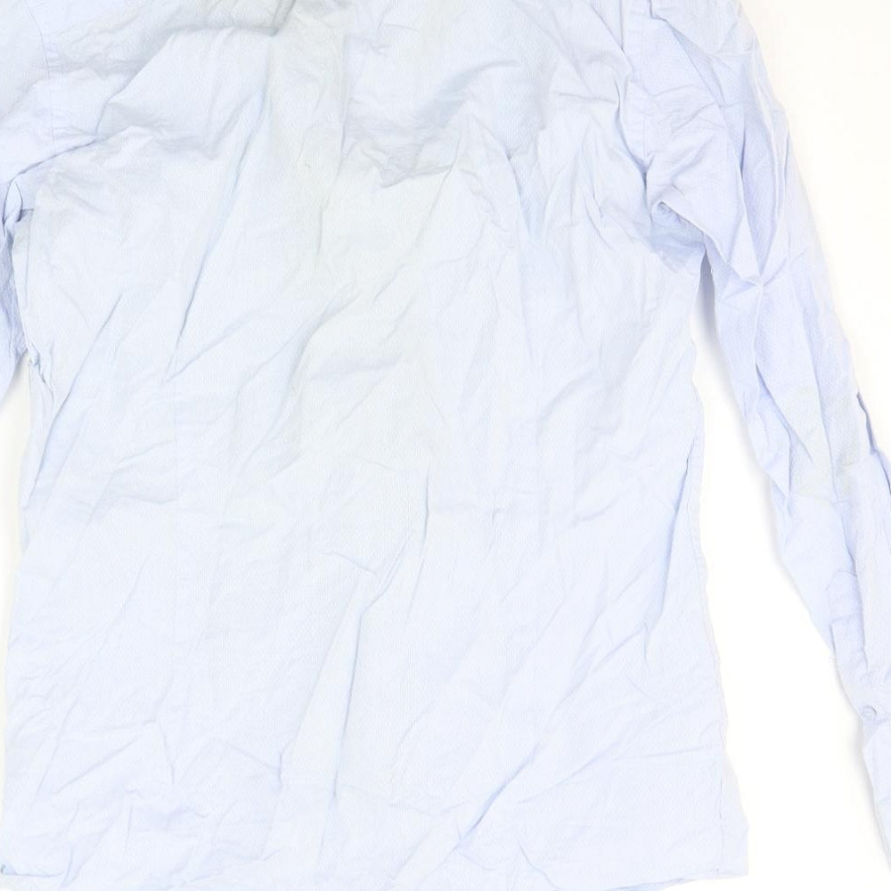 Cedar Wood State Mens Blue    Button-Up Size 15