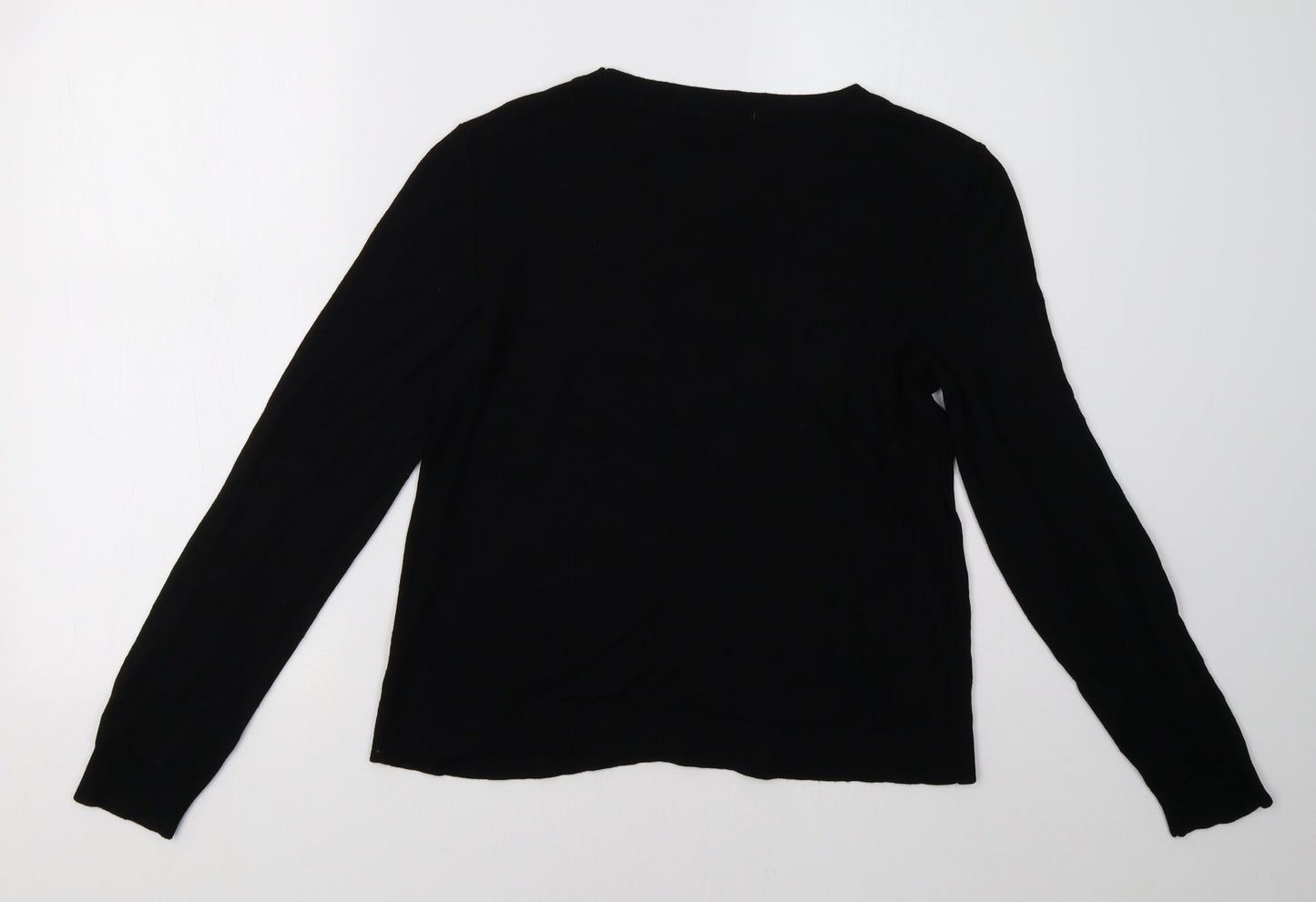 ASOS Womens Black   Pullover Sweatshirt Size 14