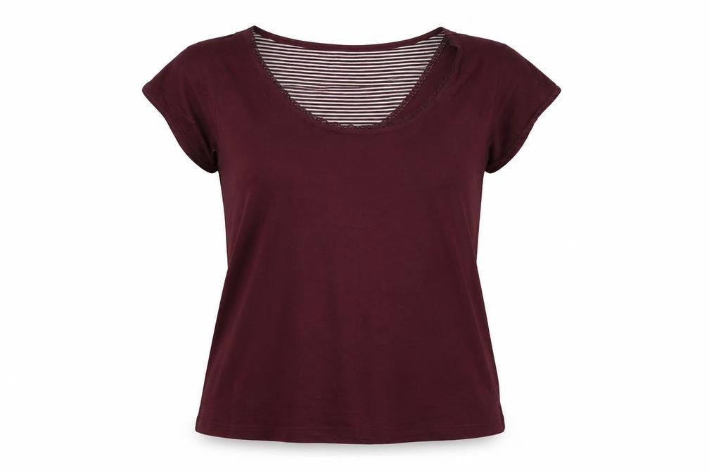 Marks and Spencer Womens Red    Pyjama Top Size 14