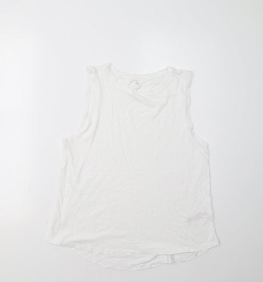 New Look Womens White   Basic Tank Size S