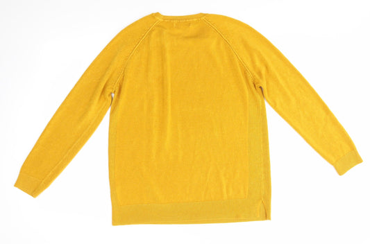 Matalan Womens Yellow   Pullover Jumper Size 14