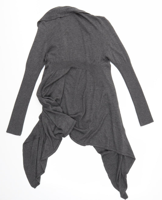 M&S Womens Grey   Cardigan Jumper Size S