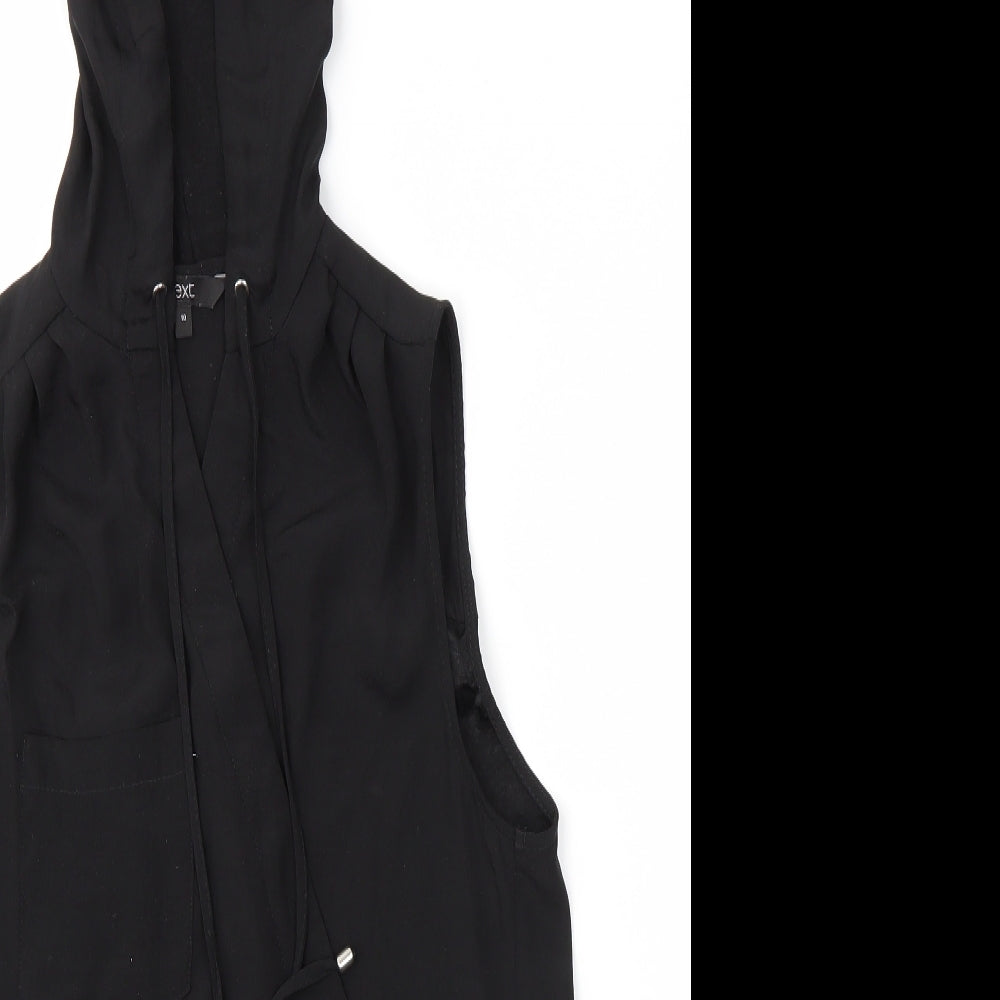 NEXT Womens Black   Basic Blouse Size 10