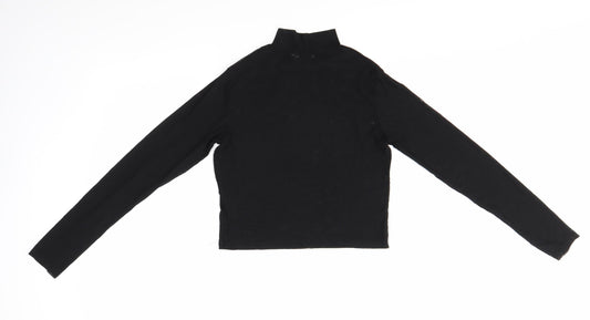 Light Before Dark Womens Black   Basic Blouse Size M