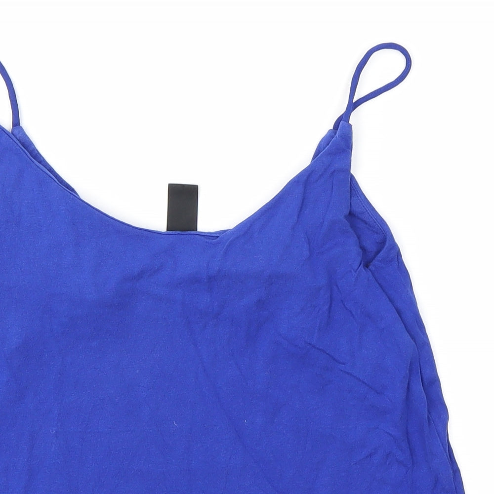 H&M Womens Blue   Camisole Blouse Size XS