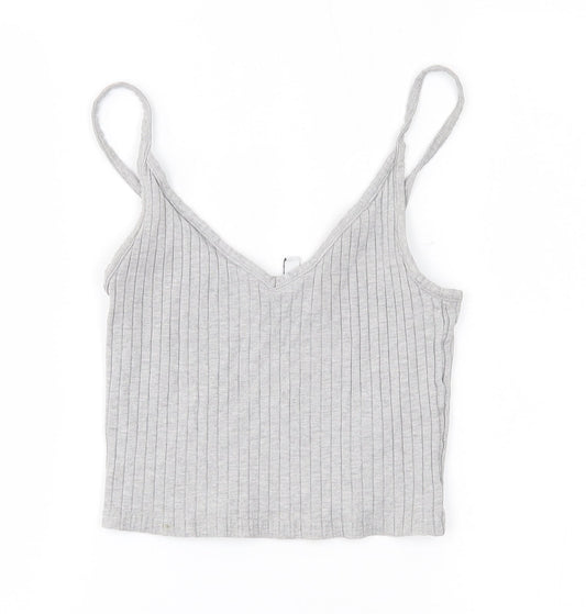 H&M Womens Grey   Tunic Jumper Size S