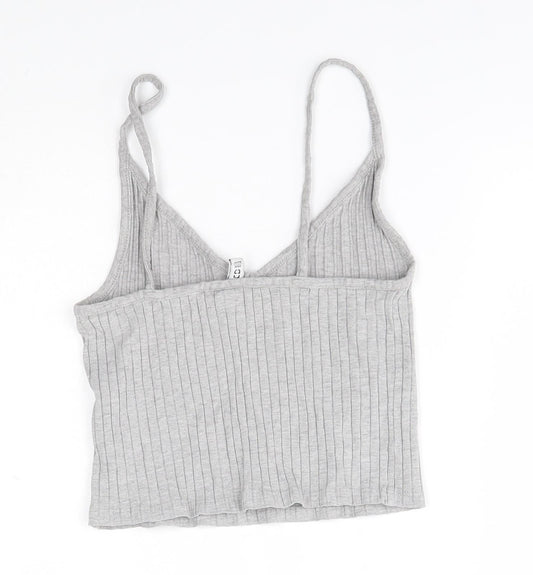 H&M Womens Grey   Tunic Jumper Size S