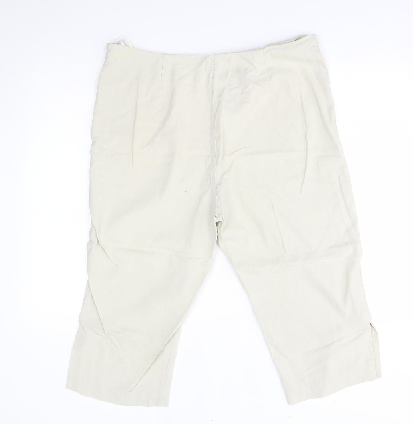 Dorothy Perkins Womens Beige   Trousers  Size 18 L20 in